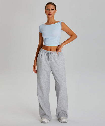 Pantalon de jogging premium à jambes larges