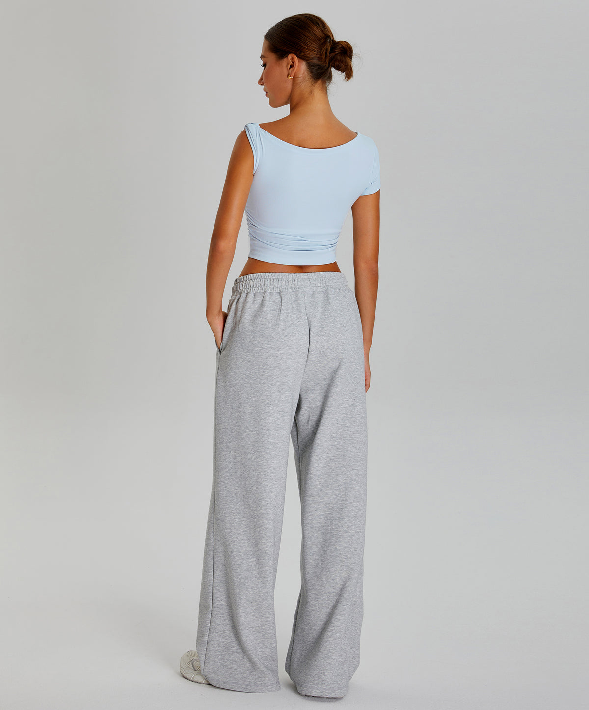 Pantalon de jogging premium à jambes larges