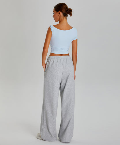 Pantalon de jogging premium à jambes larges