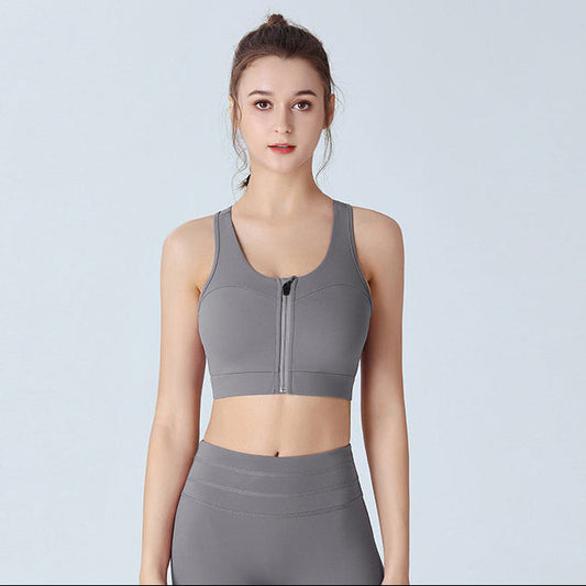 Soutien-gorge à fermeture éclair