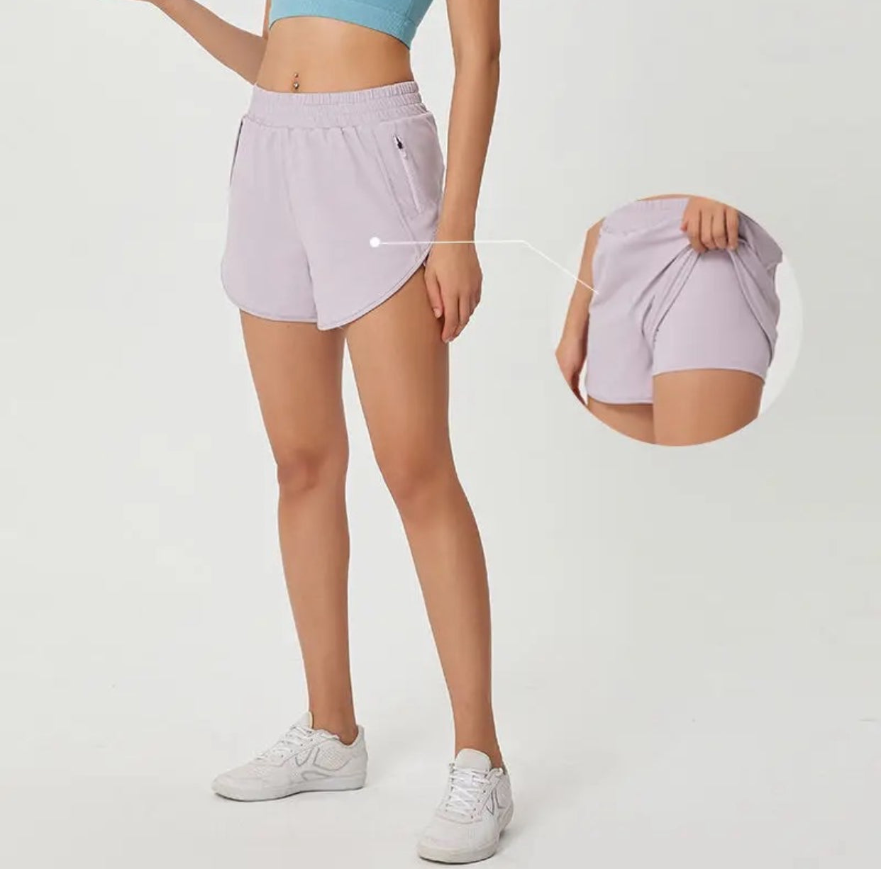 Short deux-deux couches