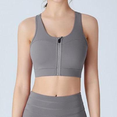 Soutien-gorge à fermeture éclair