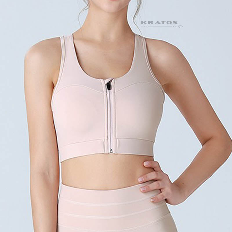 Soutien-gorge à fermeture éclair