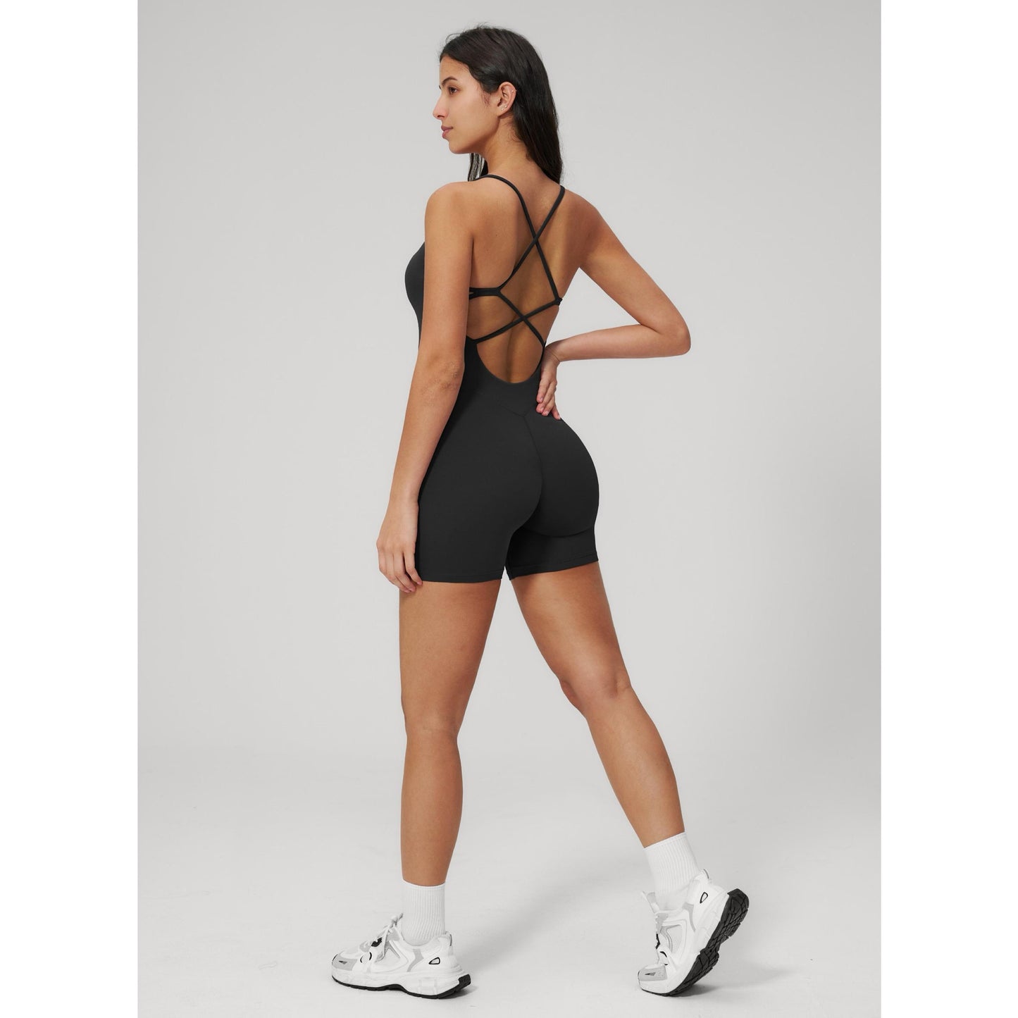 Combinaison de yoga courte