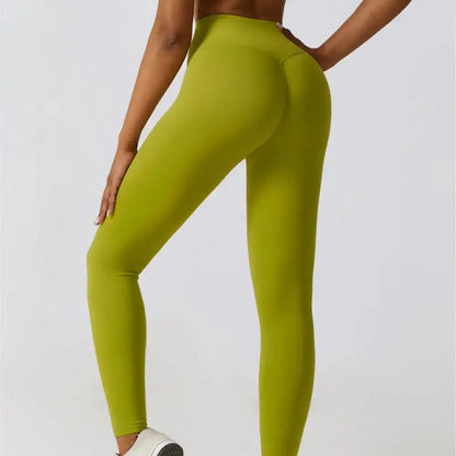Seamless legging S / Mustard
