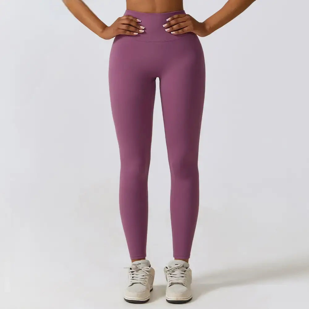 Seamless legging S / Purple